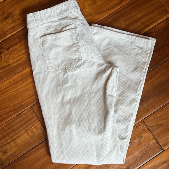 Ann Taylor Loft low-waisted boot-cut corduroy pants - Picture 3 of 5